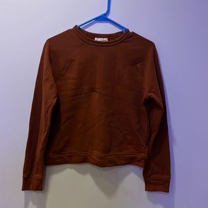 Extra Small Universal Thread burnt orange crew neck sweatshirt